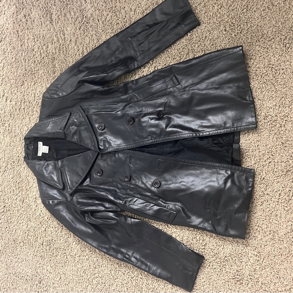 Leather Bebe Coat